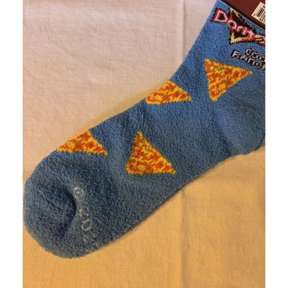 New Doritos Cool Ranch Soft Socks Size 5-10